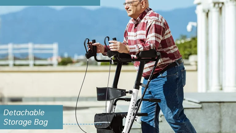 Who should not use upright walker?